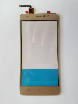 Сенсор (тач) Nomi i5510 золотий gоld, оригінал