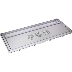 Панель морозильної камери (верхня/середня/нижня) Beko 4616120100, прозора, розміри 470x190 мм