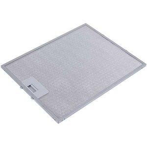 Фільтр жировий універсальний 275x344x8mm (для витяжки, артикул ASP000535, відстань між фіксаторами 45mm, між направляючими 95mm)
