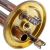 Фланцевий тен 1200W для бойлера Ariston 65114900 (мідний), діаметр фланця 48mm, довжина 170mm (під анод M5)