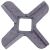 Ніж м'ясорубки Bosch 00620949 D=45mm s=9.5mm Отвір=9x9mm