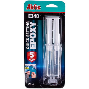 Універсальний клей епоксидний 25ml Akfix E340