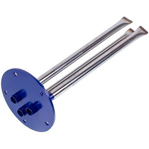 Фланець для бойлера Galmet D під сухі тени, зовнішній, діаметр 125mm, довжина трубок 335mm, різьблення під анод M6