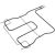 Нижній тен для духовки Indesit C00857852 1000W 230V L=495mm B=360mm