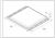 Деко емальоване для духовки Indesit, Ariston C00098172 446x364x56mm