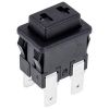 Вимикач для подачі пари кавоварки DeLonghi T125/55 5132100800 (4 контакти)