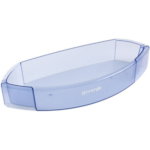 Полиця для пляшок у холодильник Gorenje 120079 475x185mm (прозора з логотипом)