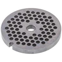 Решітка середня 4-6 mm з пазом 10003880 для м'ясорубки Bosch, Zelmer