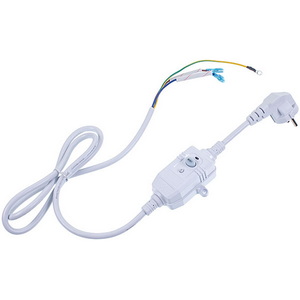 Шнур мережевий ПЗВ (30mA) для бойлера 230V 10A L=1400mm
