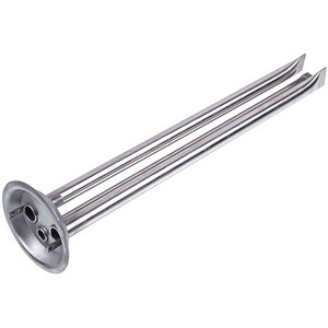 Фланець для бойлера Electrolux під сухі тени D = 92mm, L трубок = 370mm (M6 анод)