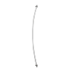 Трубка для кавоварки DeLonghi з втулками L=230mm 5532118000