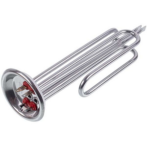 ТЕН для бойлера Ferroli 1500+1000W (нержавіюча сталь) L=300mm, фланець 92mm (M6 під анод)