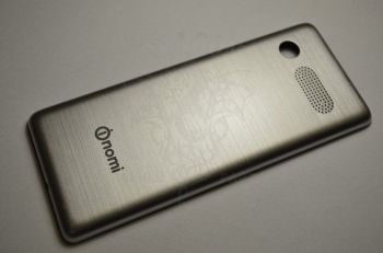 Задня кришка Nomi i241 срібляста, оригінал