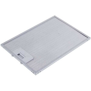 Фільтр жировий універсальний 208x295x8mm для витяжки (артикул ASP000559, відстань між фіксаторами 45mm, між направляючими 98mm)