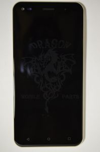 Дисплей (Екран) Nomi i5530 Space X з сенсором Gold/Золотий, оригінал