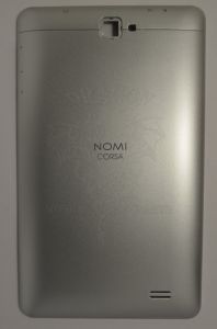 Задня кришка (панель) Nomi C070010 Corsa Сріблястий/Silver, оригінал
