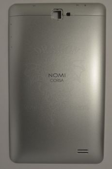 Задня кришка (панель) Nomi C070010 Corsa Сріблястий/Silver, оригінал