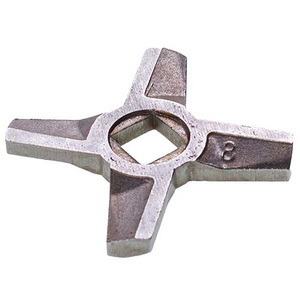 Ніж двосторонній для м'ясорубки Zelmer ZMMA028X (A863109.00) 10003883 D=55.5mm s=5mm Отвір=10x10mm