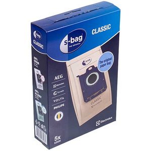 Паперові мішки (5 шт) S-BAG E200B для пилососа Electrolux 900168462