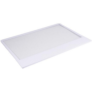 Полиця для холодильної камери Samsung DA97-24174A 600x415mm (скляна, з обрамленням), над ящиком для овочів