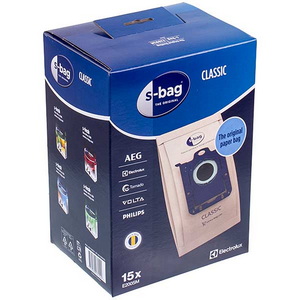 Набір паперових мішків (15шт) для пилососа Electrolux 900168800