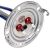 Тен відкритий для бойлера Ariston 65115908 1500W довжина 300mm діаметр фланця 124mm (з анодним гніздом M5)
