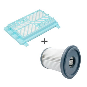 HEPA фільтри комплект 2 шт. FC8047 + FC8044/01 для пилососів Philips, артикул 432200493320, 432200039090