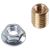 Анод магнієвий для бойлера Ariston 65103768-01 (D=21 mm, L=110 mm, різьба M5/M8x8)