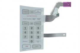 Клавіатурна мембрана для НВЧ печі Samsung MS83HNR DE34-00210E
