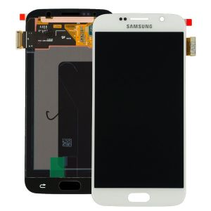 Дисплей Samsung G920 Galaxy S6 із сенсором White оригінал , GH97-17260B