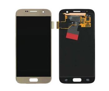 Дисплей Samsung G930 Galaxy S7 із сенсором Gold оригінал , GH97-18523C