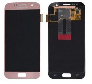 Дисплей Samsung G930 Galaxy S7 із сенсором Pink-Gold оригінал , GH97-18523E