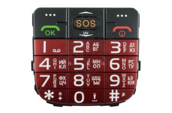 Клавіатура Nomi i281 Червона Red, оригінал