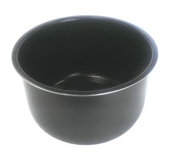 Чаша мультиварки Moulinex чорна, 5L D=240мм H=140мм SS-994575