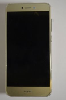 Дисплей Huawei P8 lite 2017 Prague-L21 із сенсором Gold/Золотий у зборі з передньою панеллю та акумуляторною батареєю, оригінал.