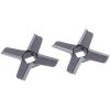 Ніж для м'ясорубки Zelmer 00755469 ZMMA018X (2 шт.) D=54mm s=9mm Отвір=10x10mm NR8