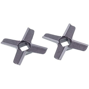 Ніж для м'ясорубки Zelmer 00755469 ZMMA018X (2 шт.) D=54mm s=9mm Отвір=10x10mm NR8