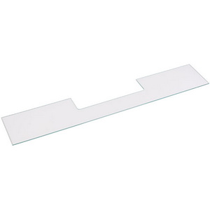 Полиця для холодильної камери Whirlpool C00523381 610x108mm (скляна) над ящиком для овочів