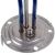 Тен відкритий для бойлера Ariston 65115908 1500W довжина 300mm діаметр фланця 124mm (з анодним гніздом M5)