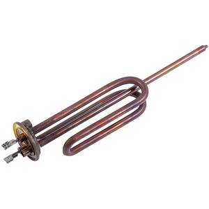 Тен мідний 2000W для бойлера RECO 184281 (на подовжених ніжках, фланець 48mm, під анод M5)