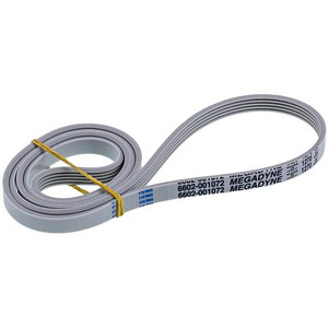 Ремінь Megadyne 1270J5 для пральних машин Samsung, AEG, Electrolux, Whirlpool, Privileg, Ariston, Indesit 6602-001072 білий