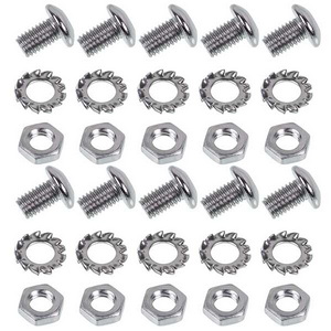 Комплект фланцевого кріплення (10 шт, M5x11mm, L різьблення=8mm) для пральної машини Whirlpool