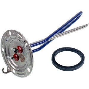 Тен відкритий для бойлера Ariston 65115908 1500W довжина 300mm діаметр фланця 124mm (з анодним гніздом M5)