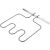 Нижній тен для духовки Bosch 00289782 1200W 220V L=350mm B=325mm