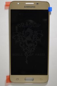 Дисплей Samsung G570 Galaxy J5 prime з сенсором Gold/Золото оригінал, GH96-10324A