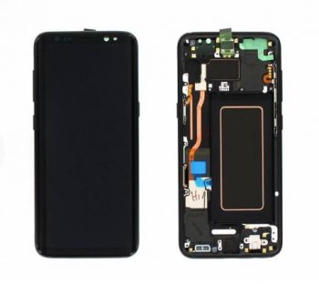 Дисплей Samsung G950 Galaxy S8 із сенсором Чорний/Black оригінал , GH97-20457A