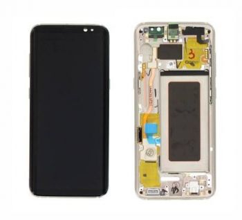 Дисплей Samsung G950 Galaxy S8 із сенсором Золотий/Gold оригінал , GH97-20457F