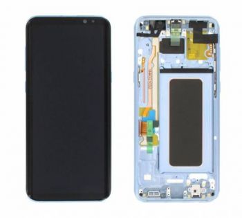 Дисплей Samsung G955 Galaxy S8 plus із сенсором Блакитний/Blue оригінал , GH97-20470D