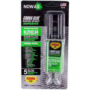Двокомпонентний клей епоксидний Nowax NX49509 30g прозорий