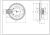 Конфорка EGO для електроплити Indesit D=145mm 1000W C00099673
